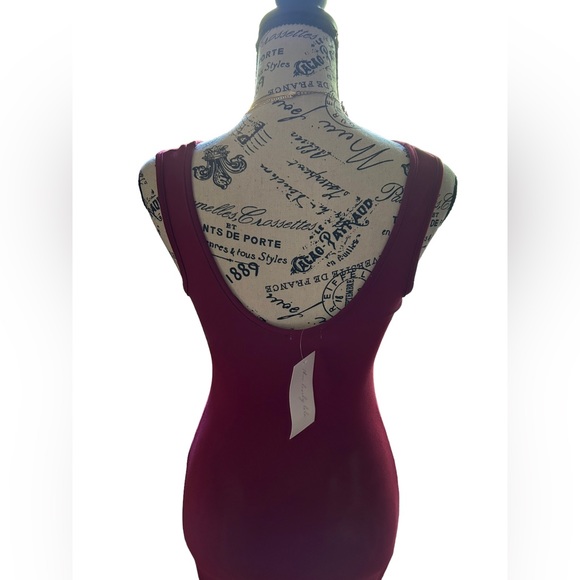 NWT Red Maxi Dress | Stretchy & Flattering | Closet Must-Have | S–L - Picture 3 of 4